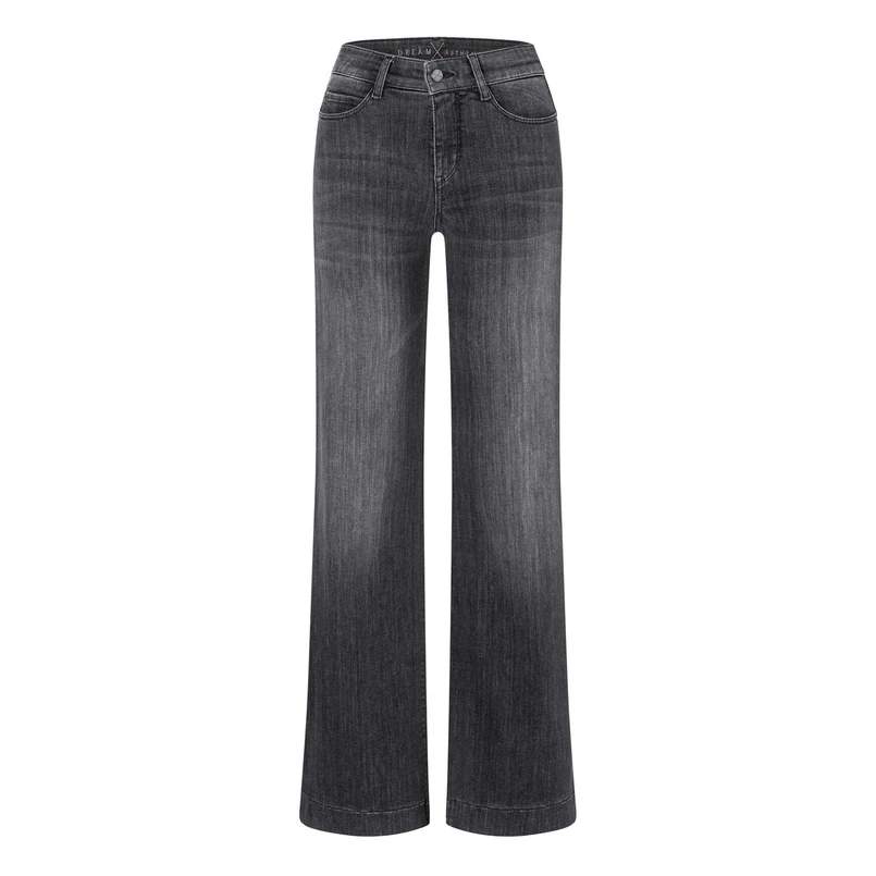 MAC Dames Jeans DREAM WIDE Grey denim