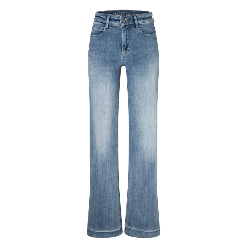 MAC Dames Jeans DREAM WIDE Mid blue denim
