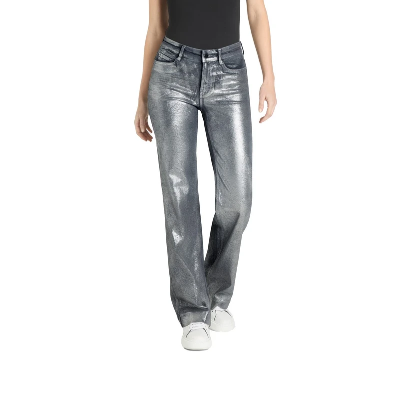 MAC Dames Jeans DREAM WIDE Zilver