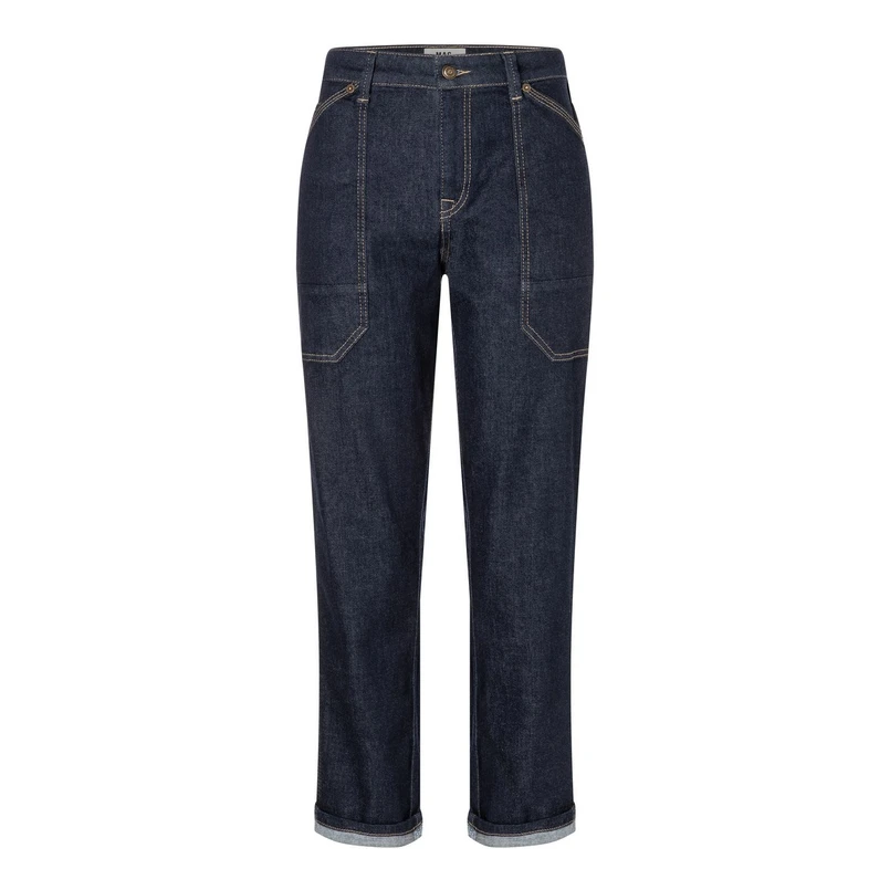 MAC Dames Jeans IOWA Mid blue denim