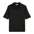 Marc O'Polo Dames Blouse 503205251183 Zwart