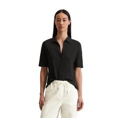 Marc O'Polo Dames Blouse 503205251183 Zwart