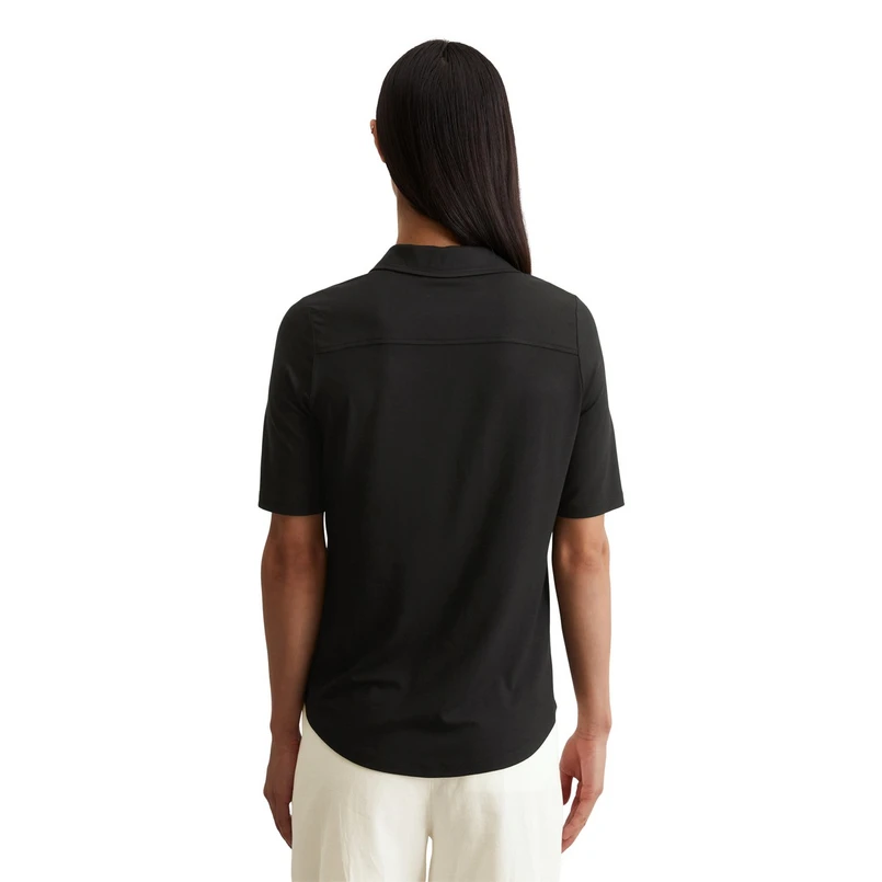 Marc O'Polo Dames Blouse 503205251183 Zwart