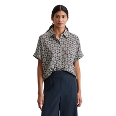 Marc O'Polo Dames Blouse 504206751197 Blauw dessin