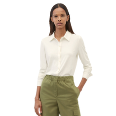 Marc O'Polo Dames Blouse B01205252505 OFF-WHITE