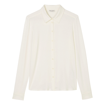 Marc O'Polo Dames Blouse B01205252505 OFF-WHITE