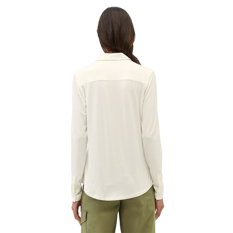 Marc O'Polo Dames Blouse B01205252505 OFF-WHITE