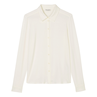 Marc O'Polo Dames Blouse B01205252505 OFF-WHITE