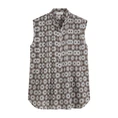 Marc O'Polo Dames Blouse M04080940019 Blauw dessin