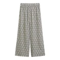 Marc O'Polo Dames Broek 504120810121 Blauw dessin
