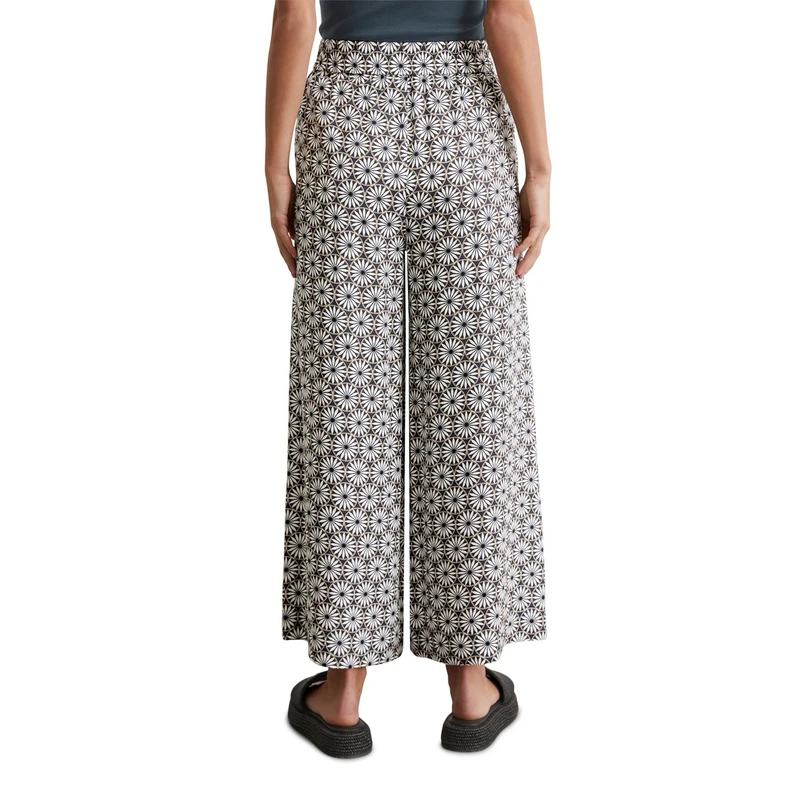 Marc O'Polo Dames Broek 504120810121 Blauw dessin
