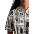 Marc O'Polo Dames Jurk 504120821189 Blauw dessin