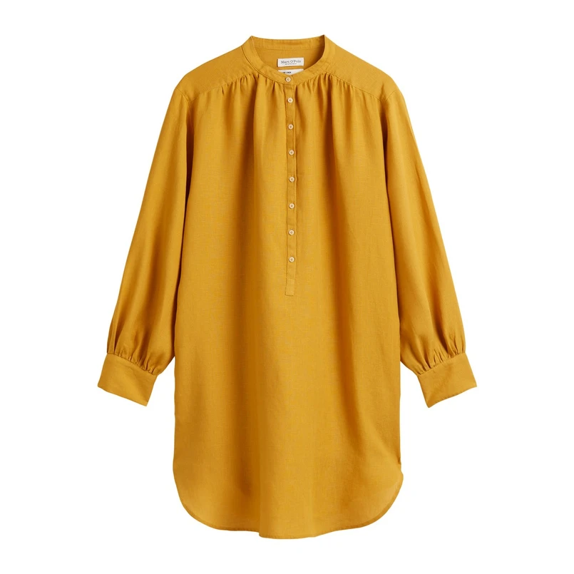 Marc O'Polo Dames Jurk M04113521171 Geel