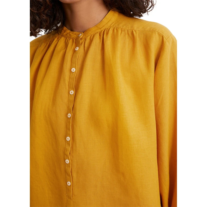 Marc O'Polo Dames Jurk M04113521171 Geel