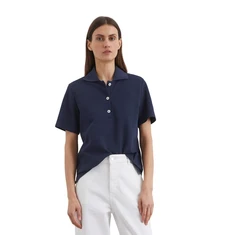 Marc O'Polo Dames Polo 502209453015 Bleu