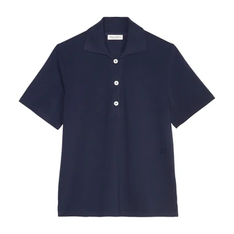 Marc O'Polo Dames Polo 502209453015 Bleu