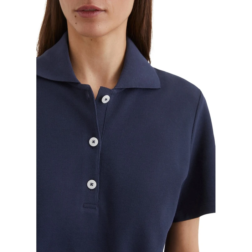 Marc O'Polo Dames Polo 502209453015 Bleu