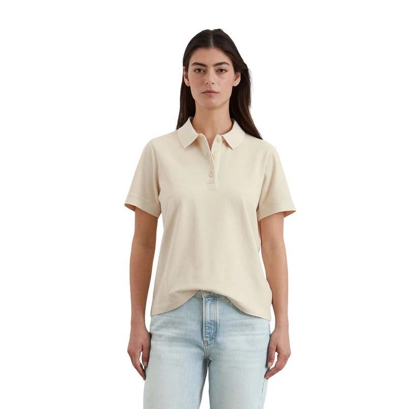 Marc O'Polo Dames Polo 503237153013 Taupe
