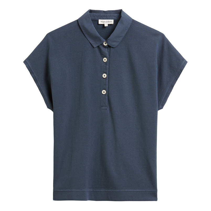 Marc O'Polo Dames Polo 516232153021 Bleu
