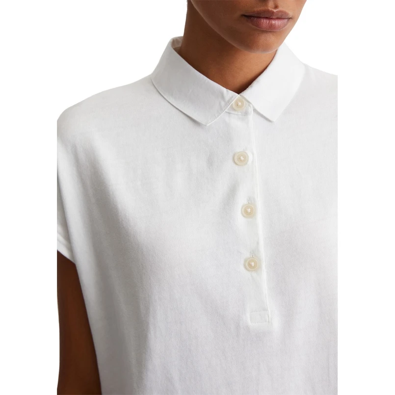 Marc O'Polo Dames Polo 516232153021 Wit