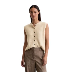 Marc O'Polo Dames Spencer M08605865013 NATUREL