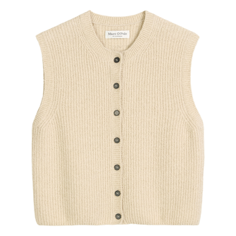 Marc O'Polo Dames Spencer M08605865013 NATUREL