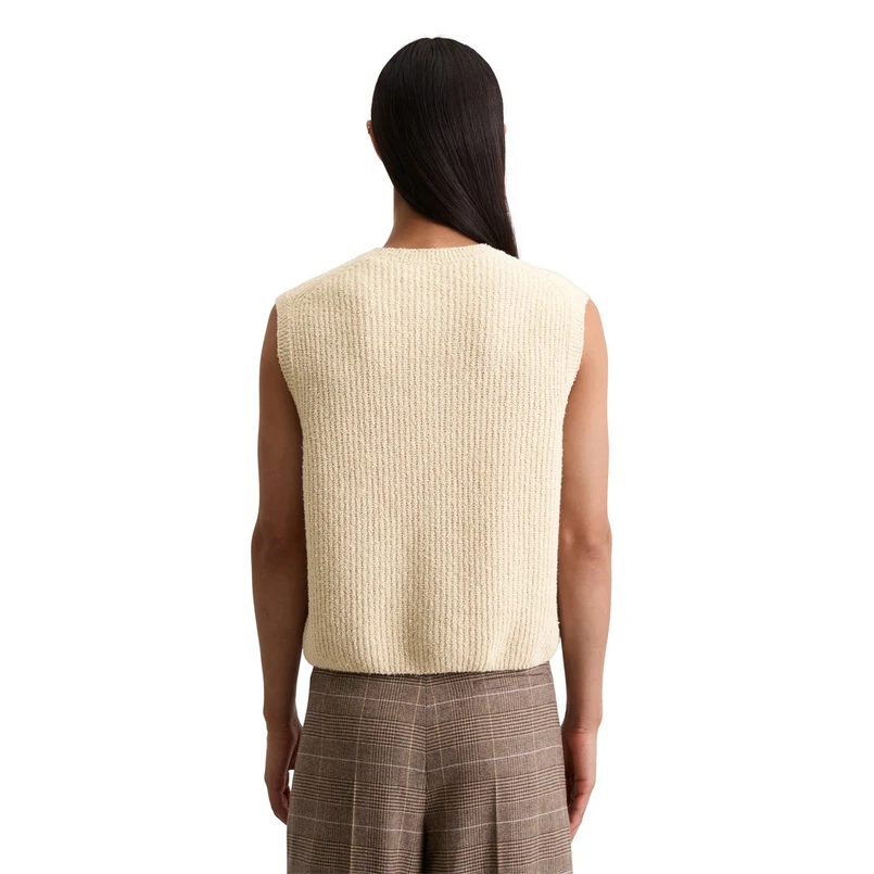 Marc O'Polo Dames Spencer M08605865013 NATUREL