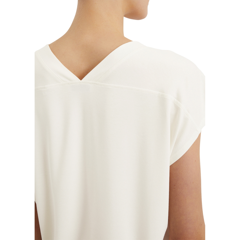 Marc O'Polo Dames Top 503205251087 Wit