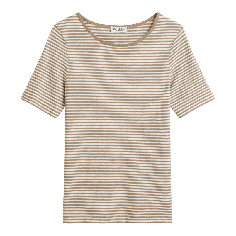 Marc O'Polo Dames Top 503219651101 Blauw dessin