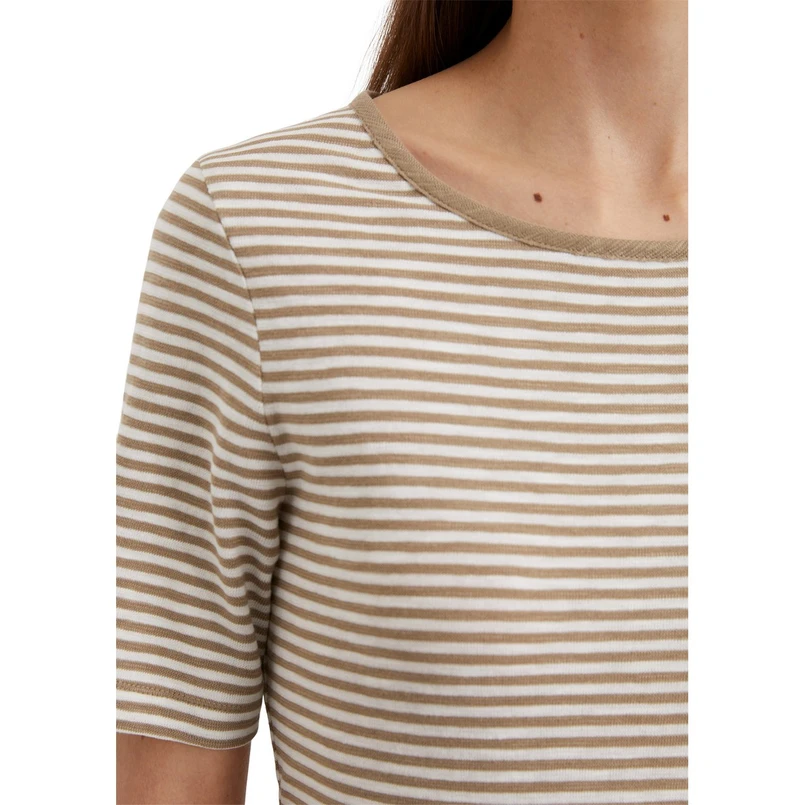 Marc O'Polo Dames Top 503219651101 Blauw dessin
