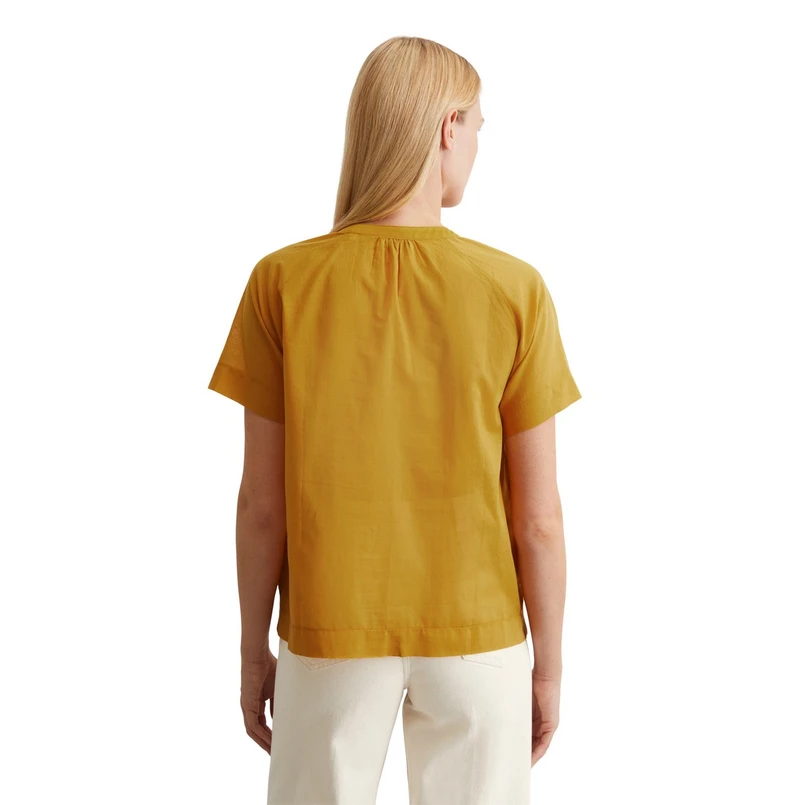 Marc O'Polo Dames Top 504203851137 Geel