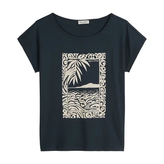 Marc O'Polo Dames Top 504206751377 Bleu