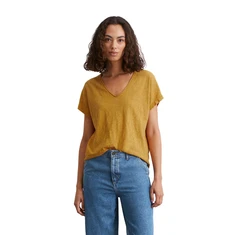 Marc O'Polo Dames Top 504226151097 Geel