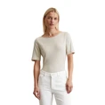 Marc O'Polo Dames Top 504226151399 Ecru