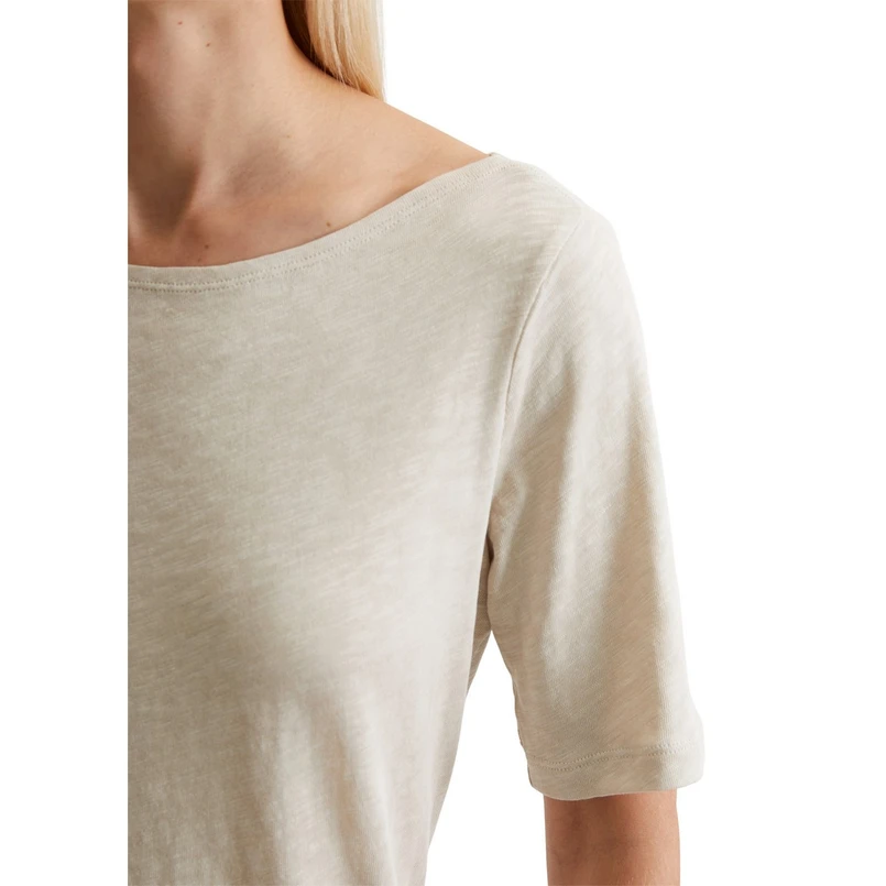 Marc O'Polo Dames Top 504226151399 Ecru