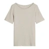 Marc O'Polo Dames Top 504226151399 Ecru