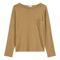 Marc O'Polo Dames Top 508226152171 Zand