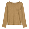Marc O'Polo Dames Top 508226152171 Zand