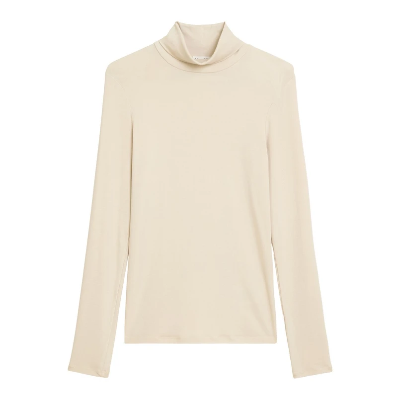Marc O'Polo Dames Top 509215752177 NATUREL