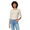 Marc O'Polo Dames Top B01219652597 WIT DESSIN