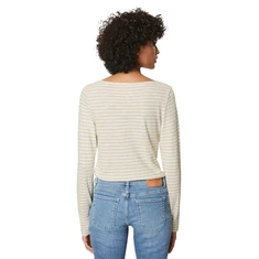 Marc O'Polo Dames Top B01219652597 WIT DESSIN