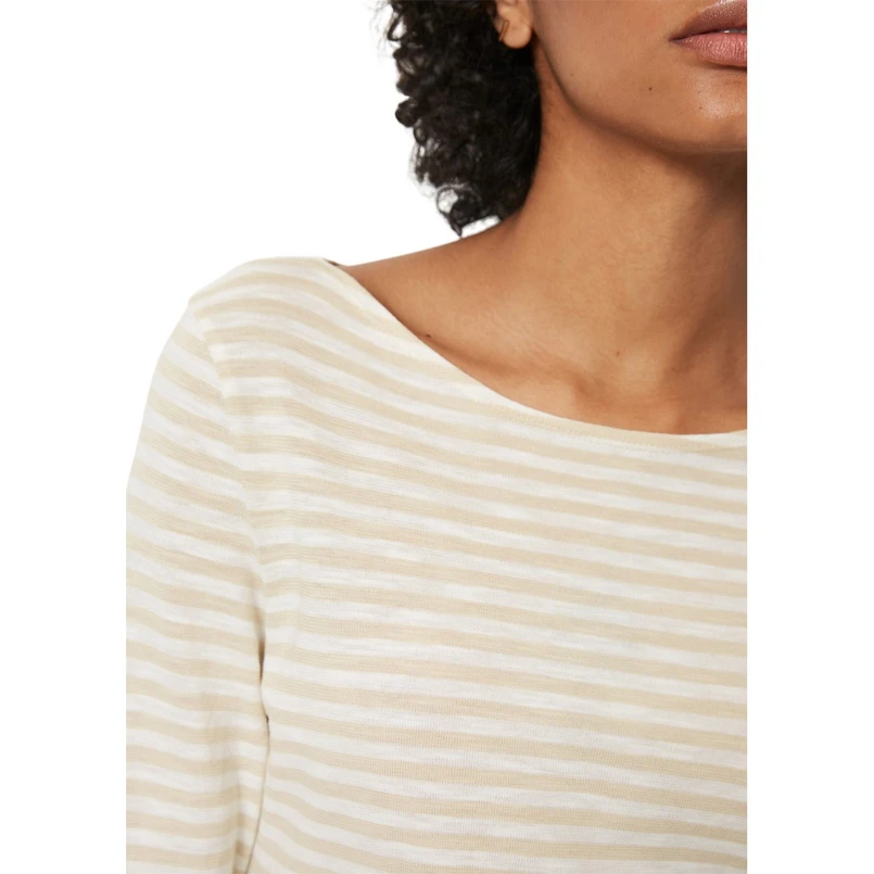 Marc O'Polo Dames Top B01219652597 WIT DESSIN