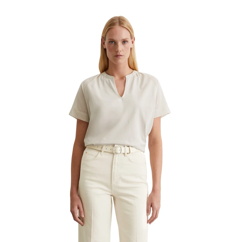Marc O'Polo Dames Top M04203851137 Ecru