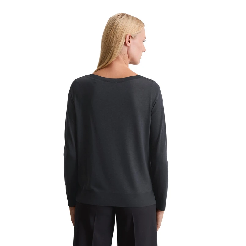 Marc O'Polo Dames Top M08205052167 Navy
