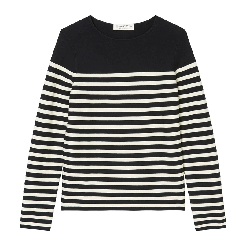 Marc O'Polo Dames Trui 502600660123 Paars dessin