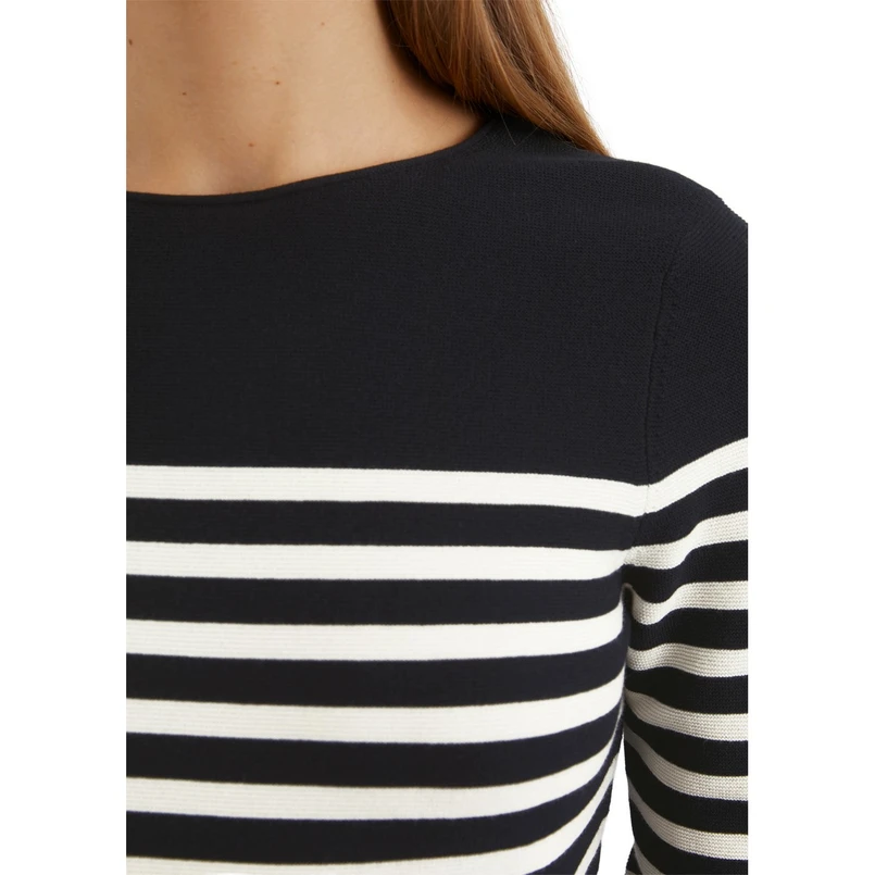 Marc O'Polo Dames Trui 502600660123 Paars dessin