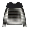 Marc O'Polo Dames Trui 502600660123 Paars dessin