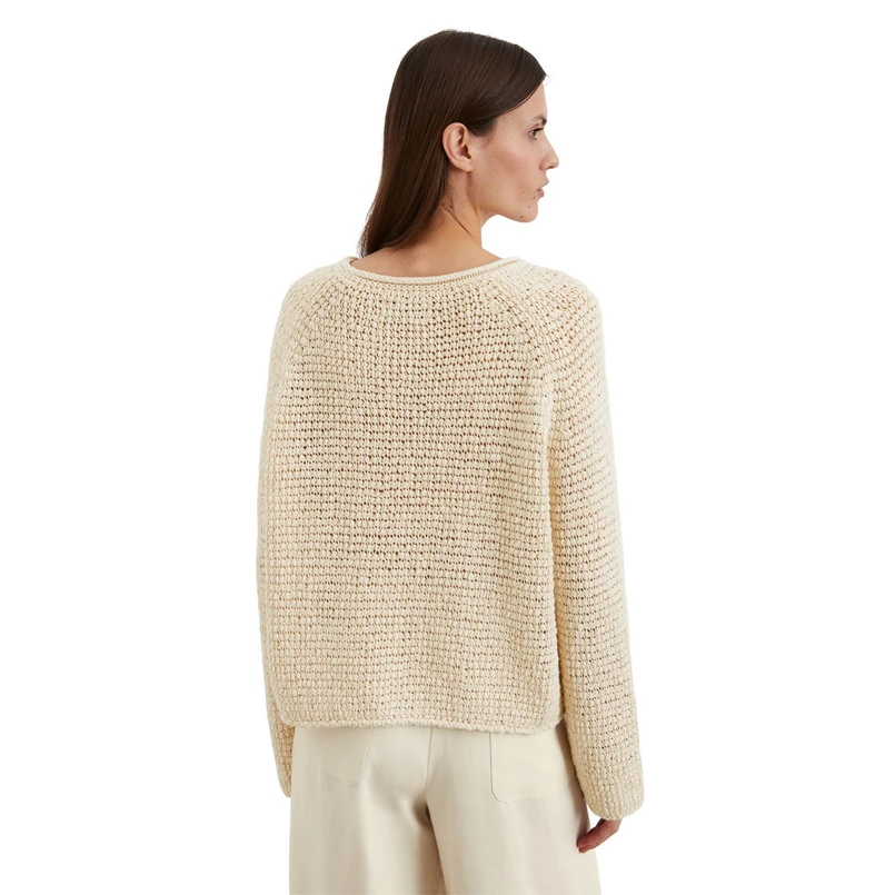 Marc O'Polo Dames Trui 503604460103 Ecru
