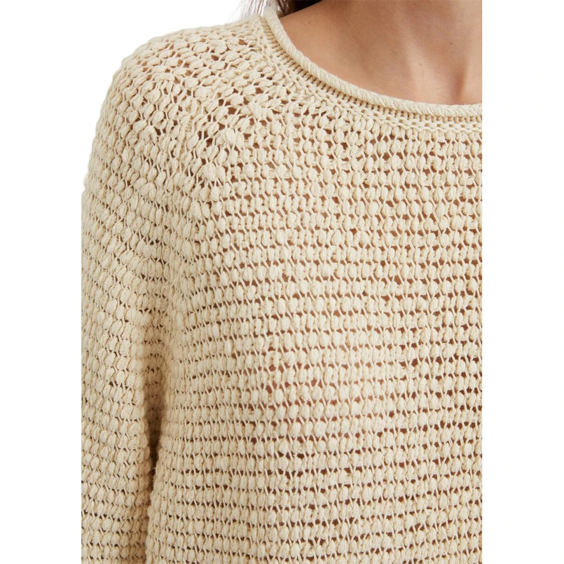 Marc O'Polo Dames Trui 503604460103 Ecru