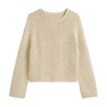 Marc O'Polo Dames Trui 503604460103 Ecru